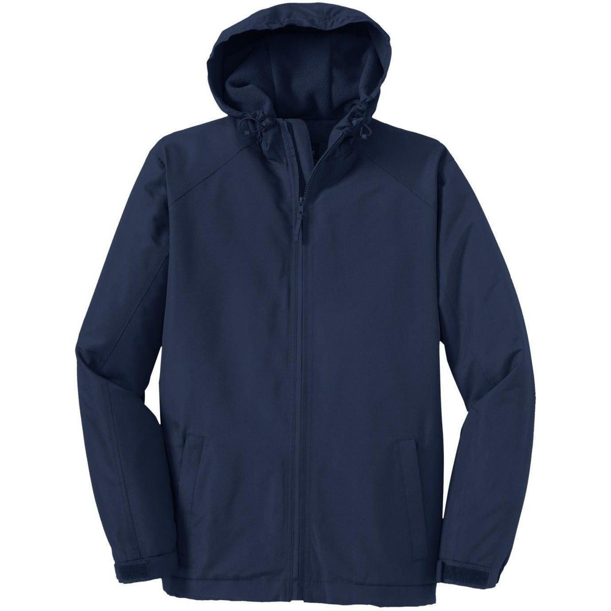 no-logo Port Authority Hooded Charger Jacket