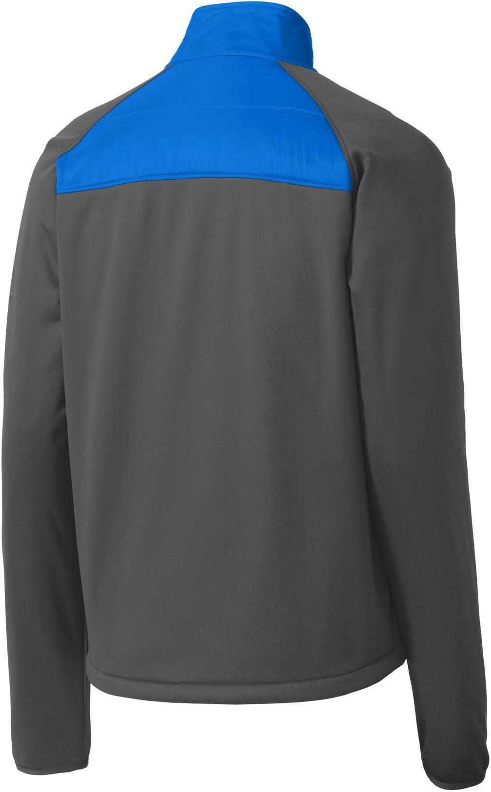 no-logo Port Authority Hybrid Soft Shell Jacket-Regular-Port Authority-Thread Logic