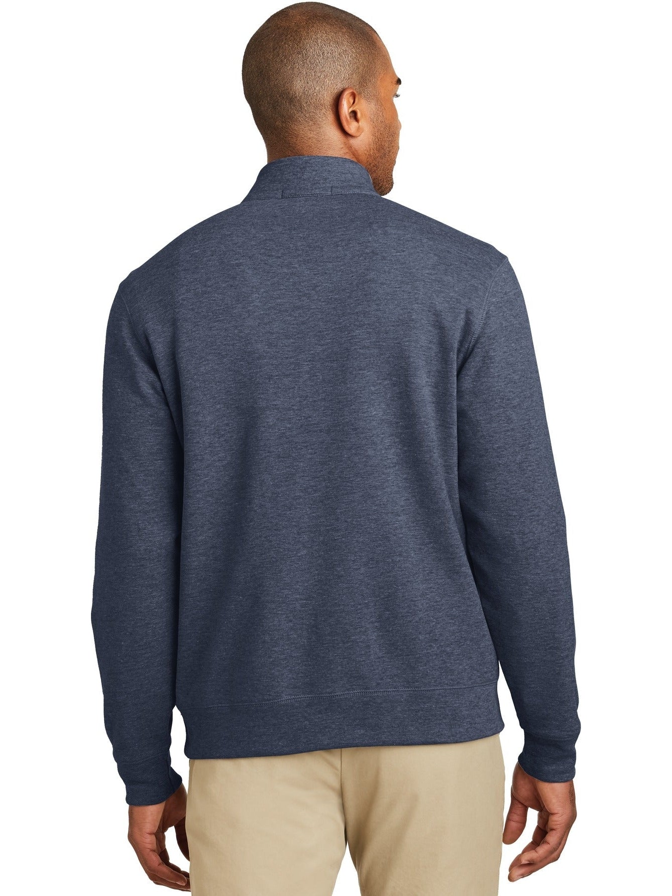 no-logo Port Authority Interlock 1/4-Zip-Regular-Port Authority-Thread Logic