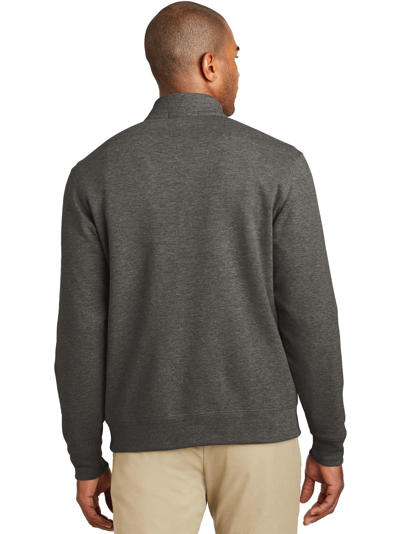 no-logo Port Authority Interlock 1/4-Zip-Regular-Port Authority-Thread Logic