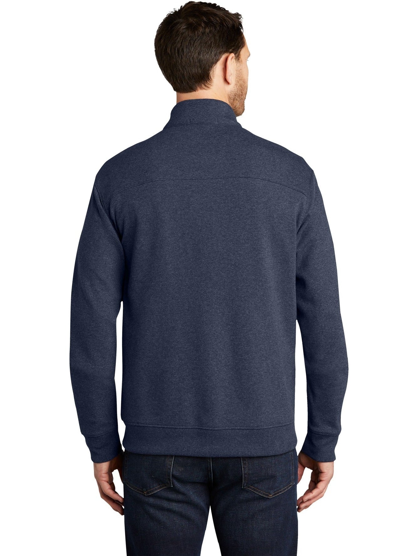 no-logo Port Authority Interlock Full-Zip-Regular-Port Authority-Thread Logic