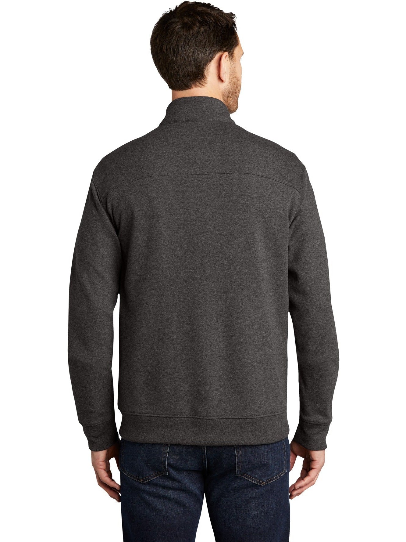 no-logo Port Authority Interlock Full-Zip-Regular-Port Authority-Thread Logic