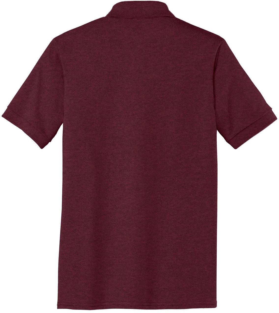 no-logo Port Authority Jersey Knit Polo Shirt-Regular-Port Authority-Thread Logic