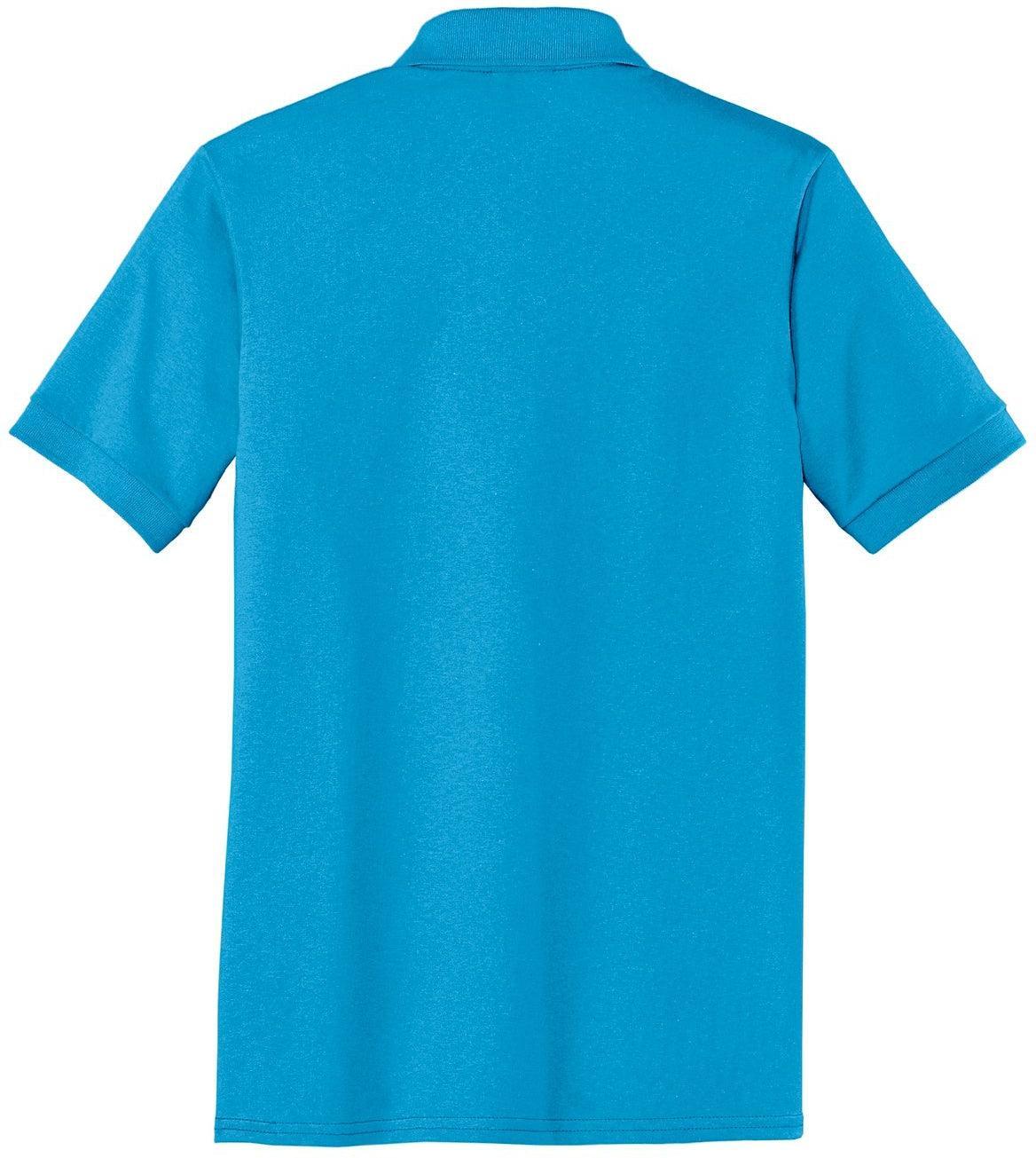 no-logo Port Authority Jersey Knit Polo Shirt-Regular-Port Authority-Thread Logic