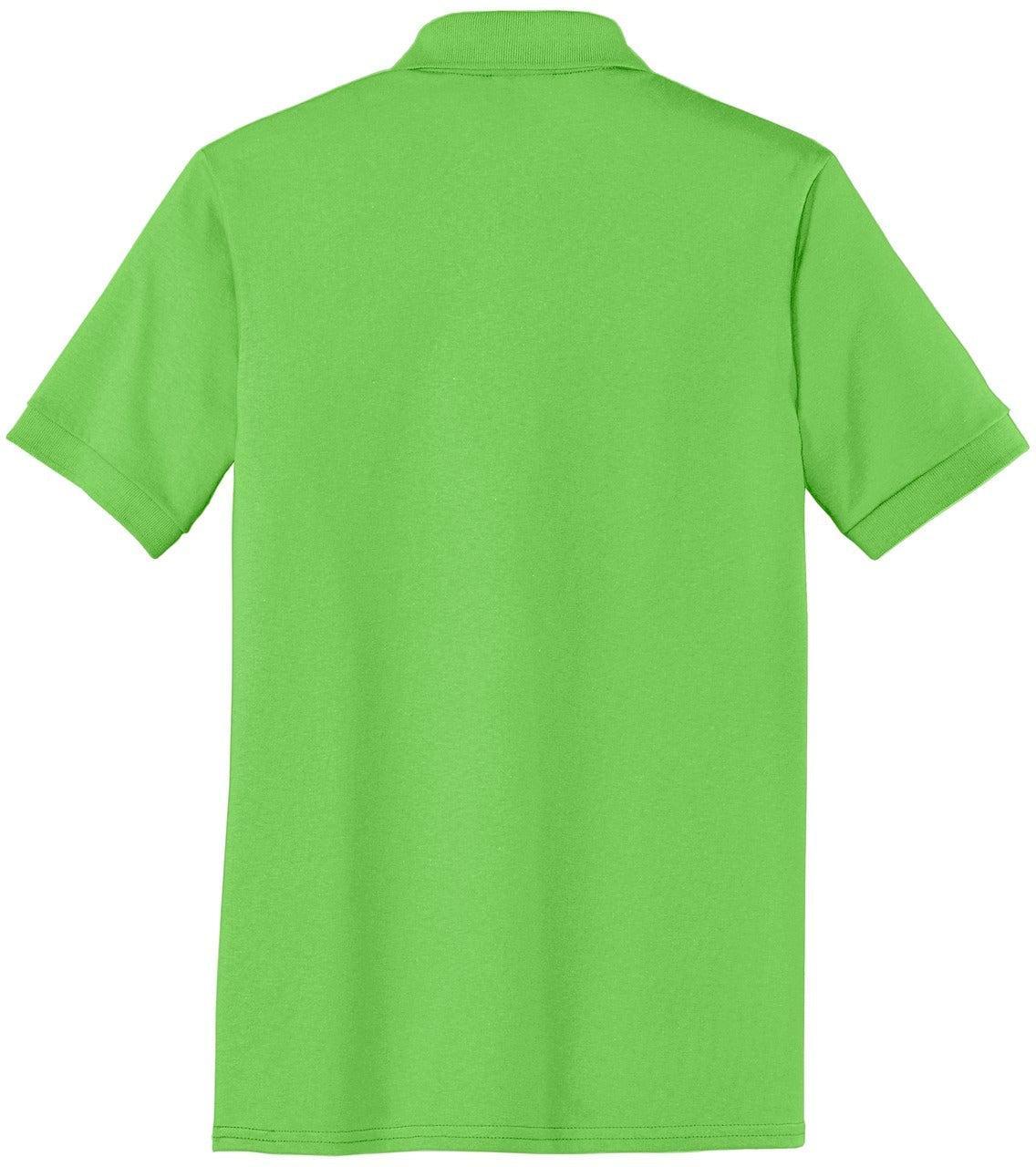 no-logo Port Authority Jersey Knit Polo Shirt-Regular-Port Authority-Thread Logic