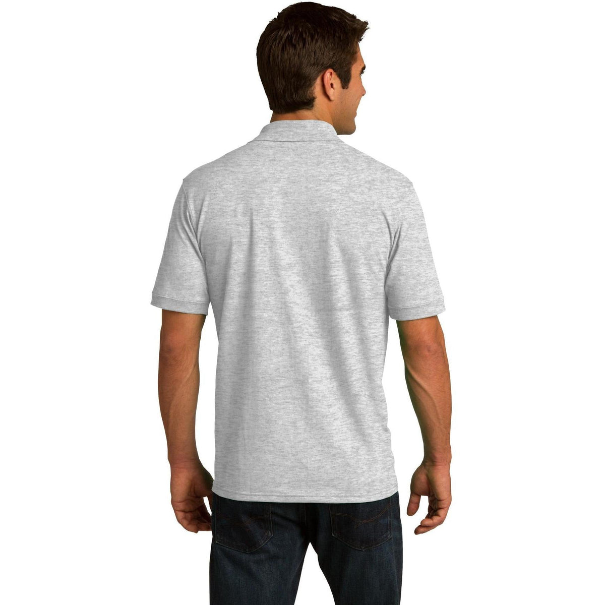 no-logo Port & Company Jersey Knit Polo Shirt-Regular-Port & Company-Thread Logic