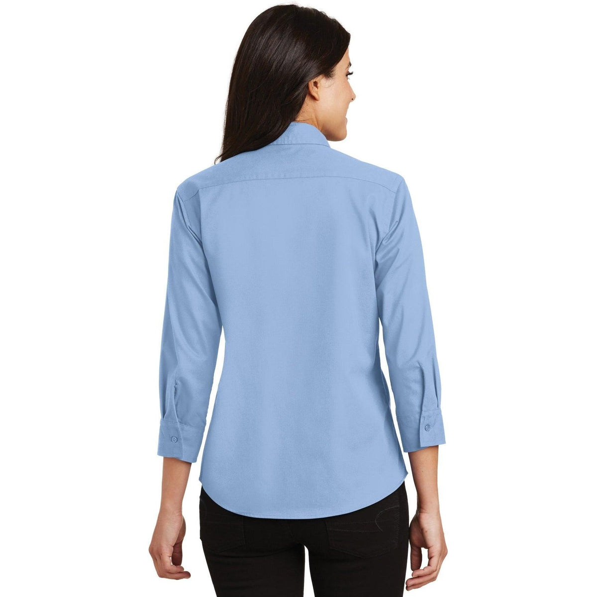 no-logo Port Authority Women's 3/4-Sleeve Easy Care-Dress Shirts-Port Authority-Thread Logic