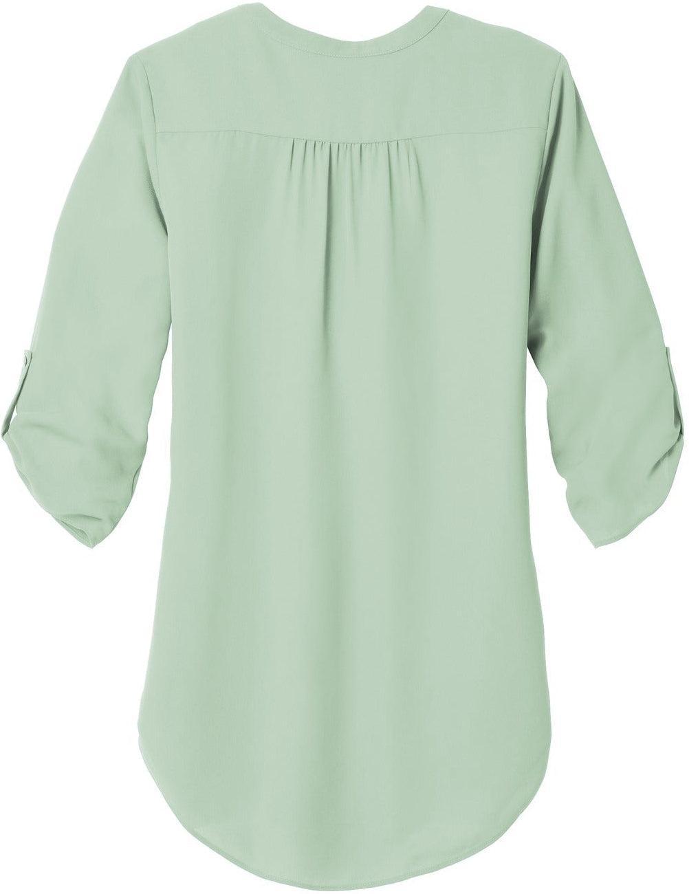 no-logo Port Authority Ladies 3/4-Sleeve Tunic Blouse-Regular-Port Authority-Thread Logic