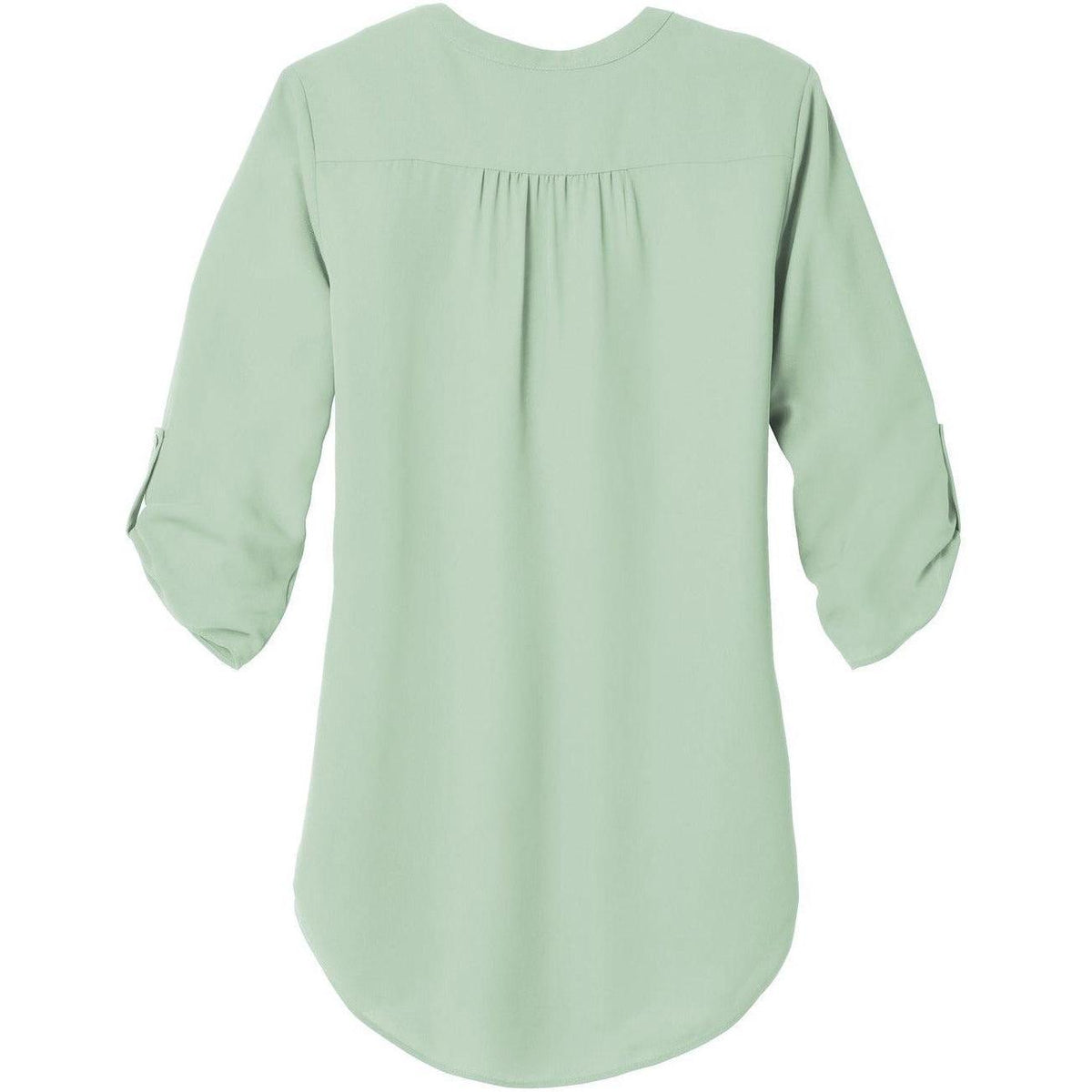no-logo Port Authority Ladies 3/4-Sleeve Tunic Blouse-Regular-Port Authority-Thread Logic