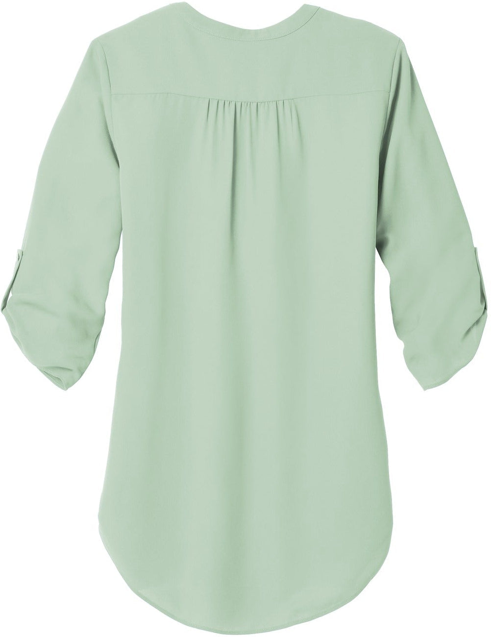 no-logo Port Authority Ladies 3/4-Sleeve Tunic Blouse-Regular-Port Authority-Thread Logic