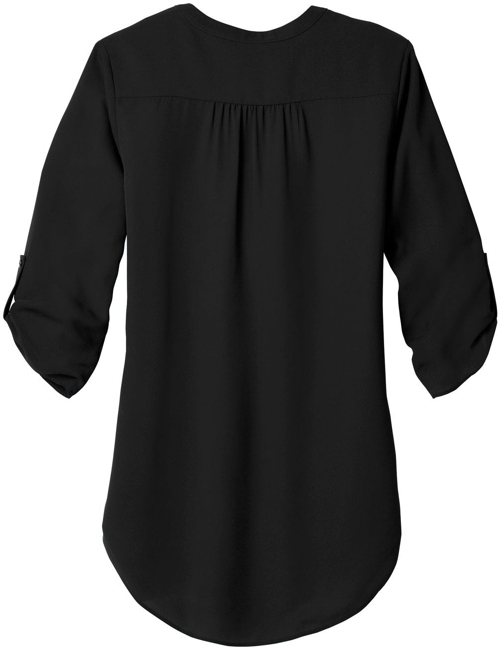 no-logo Port Authority Ladies 3/4-Sleeve Tunic Blouse-Regular-Port Authority-Thread Logic