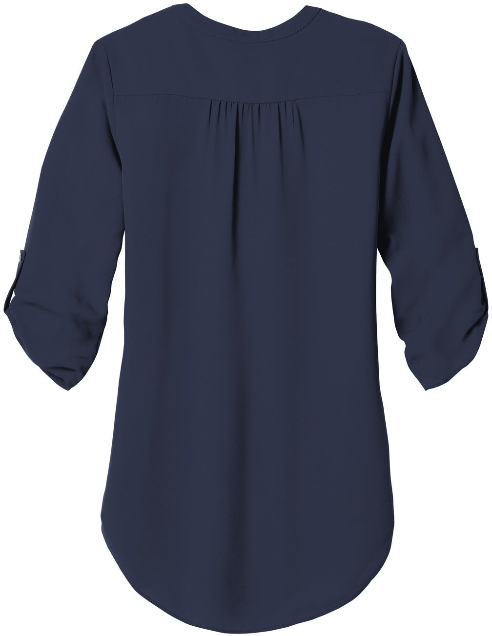 no-logo Port Authority Ladies 3/4-Sleeve Tunic Blouse-Regular-Port Authority-Thread Logic
