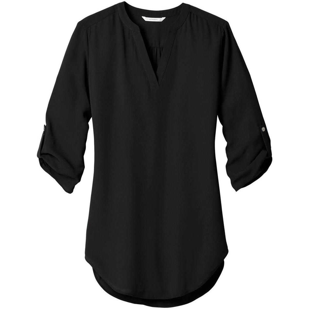 no-logo Port Authority Ladies 3/4-Sleeve Tunic Blouse