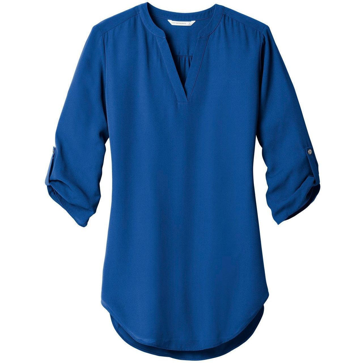 no-logo Port Authority Ladies 3/4-Sleeve Tunic Blouse