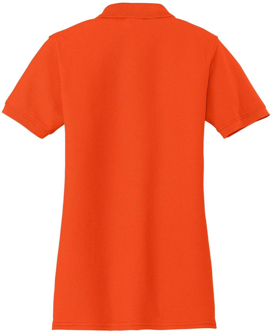 no-logo Port Authority Ladies 50/50 Pique Polo-Regular-Port Authority-Thread Logic