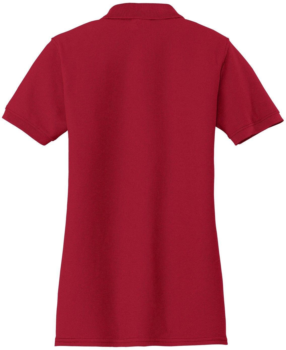 no-logo Port Authority Ladies 50/50 Pique Polo-Regular-Port Authority-Thread Logic