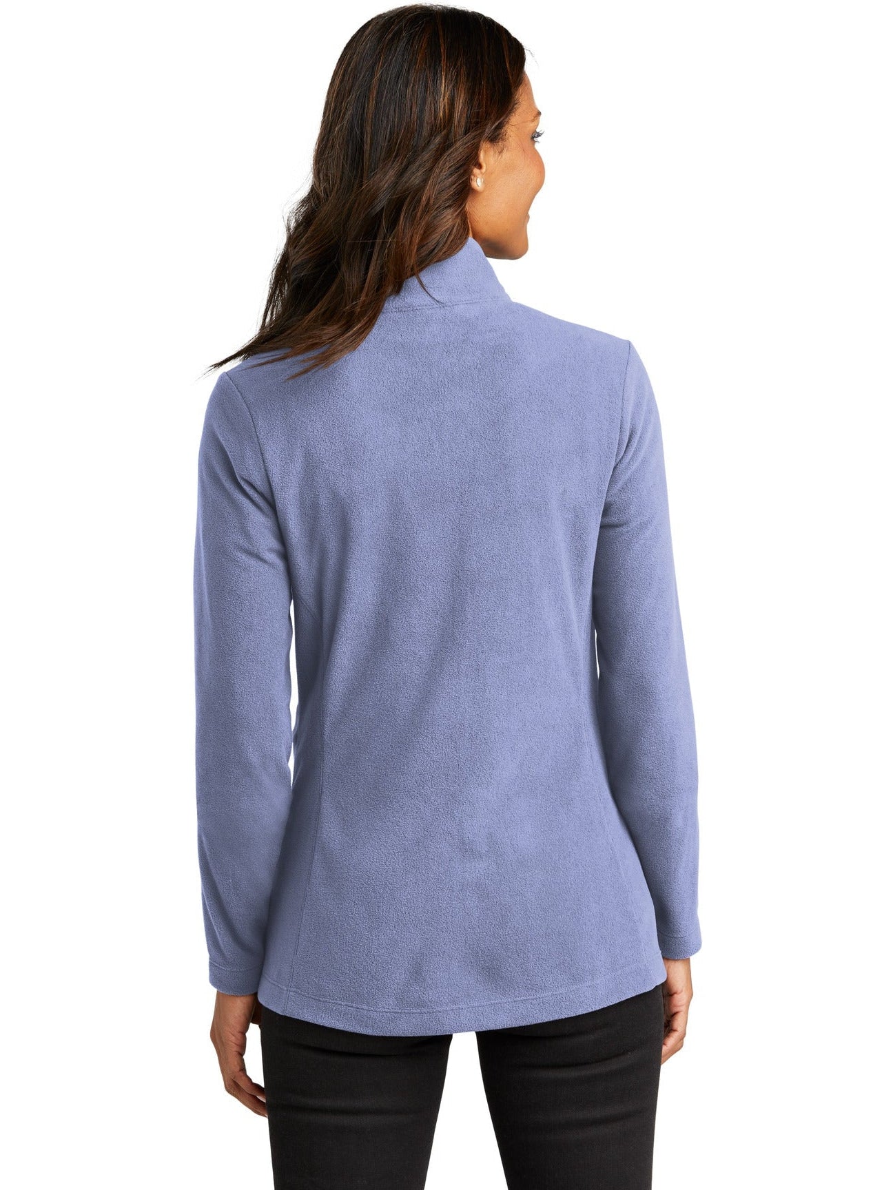 no-logo Port Authority Ladies Accord Microfleece Jacket-Regular-Port Authority-Thread Logic
