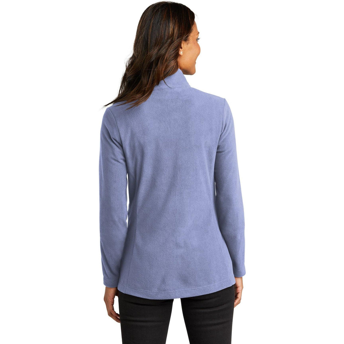no-logo Port Authority Ladies Accord Microfleece Jacket-Regular-Port Authority-Thread Logic