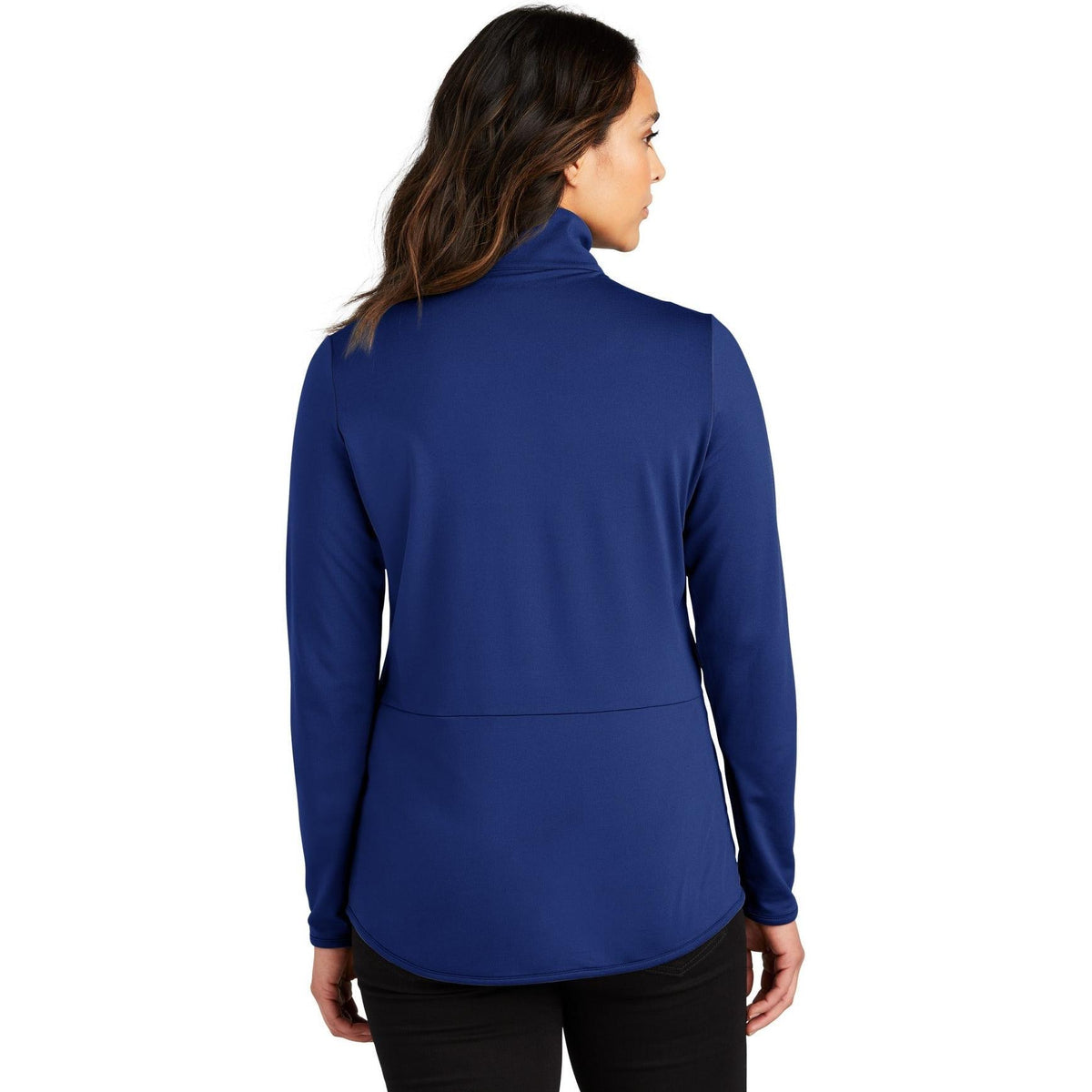 no-logo Port Authority Ladies Accord Stretch Fleece Full-Zip-Regular-Port Authority-Thread Logic