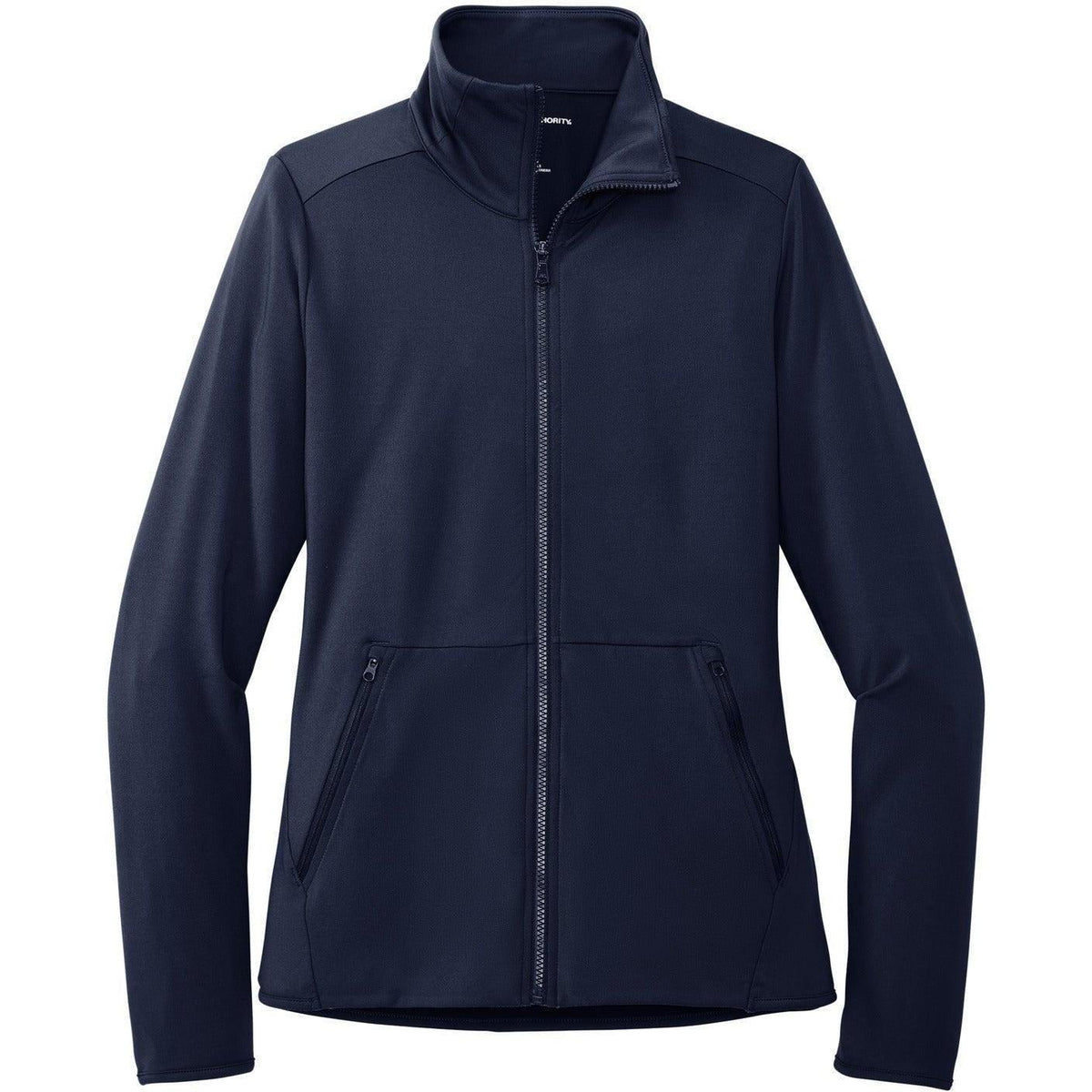 no-logo Port Authority Ladies Accord Stretch Fleece Full-Zip