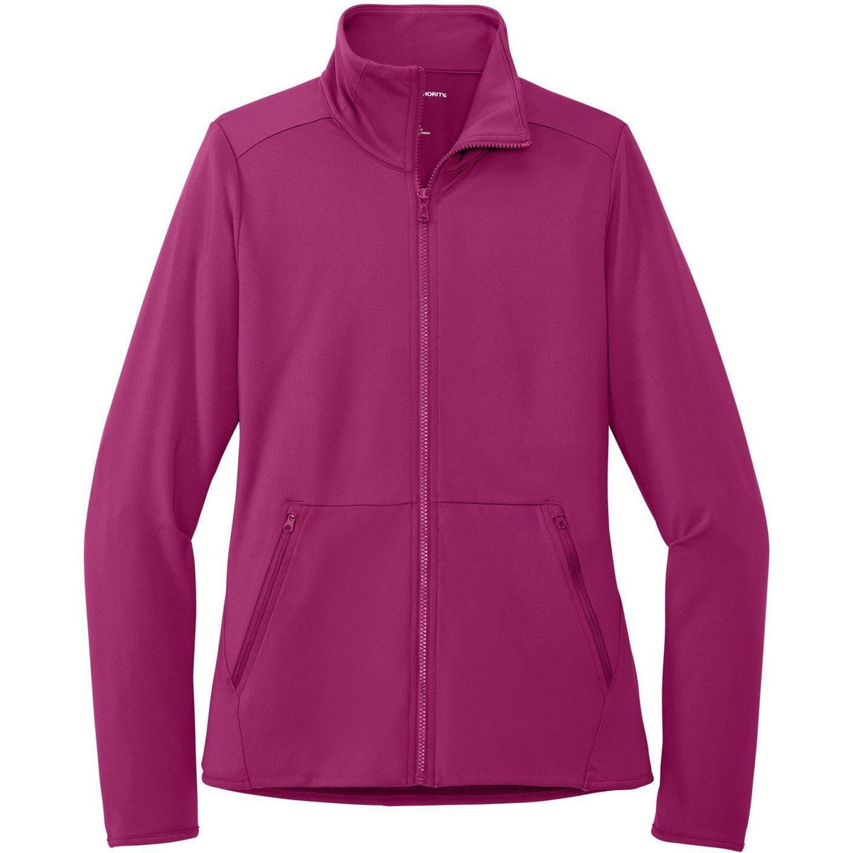 no-logo Port Authority Ladies Accord Stretch Fleece Full-Zip