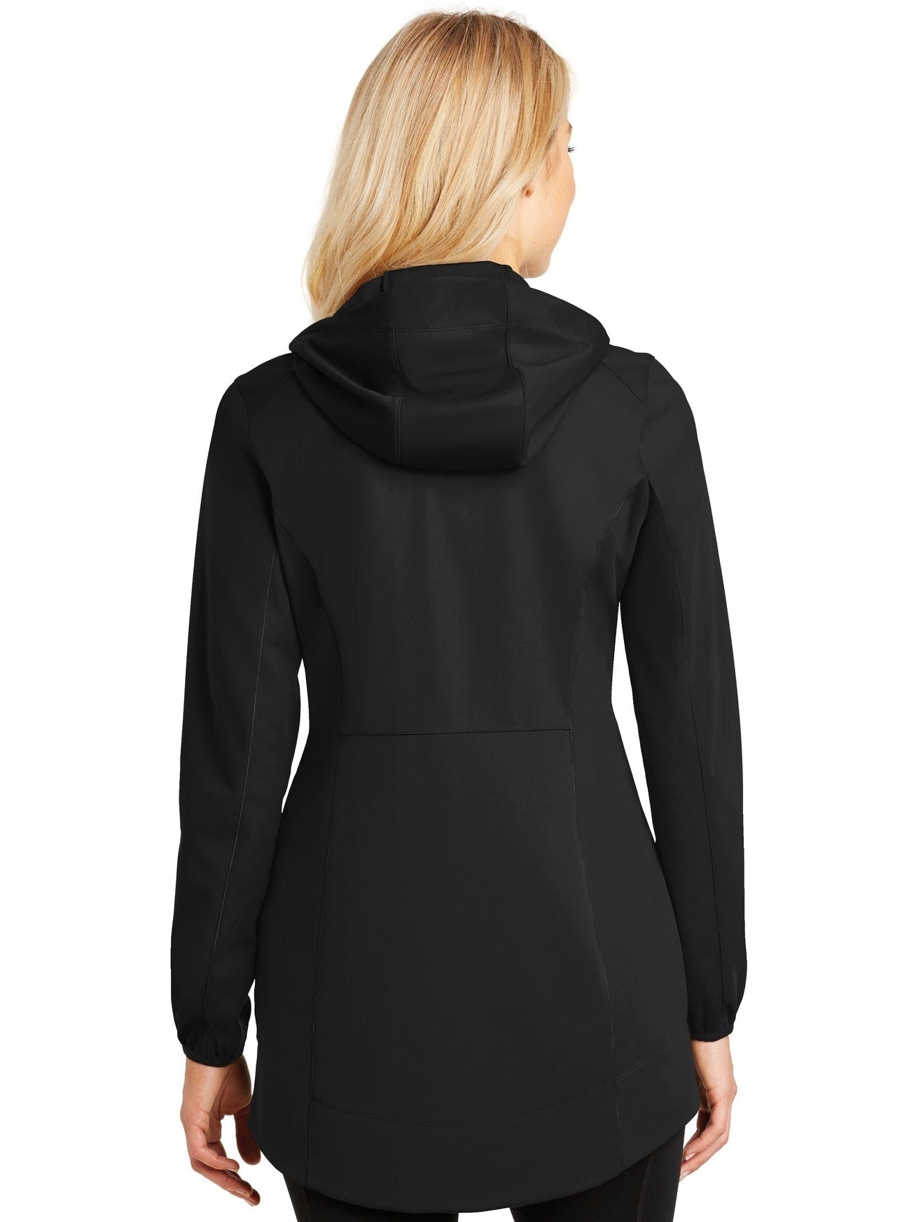 no-logo Port Authority Ladies Active Hooded Soft Shell Jacket-Regular-Port Authority-Thread Logic