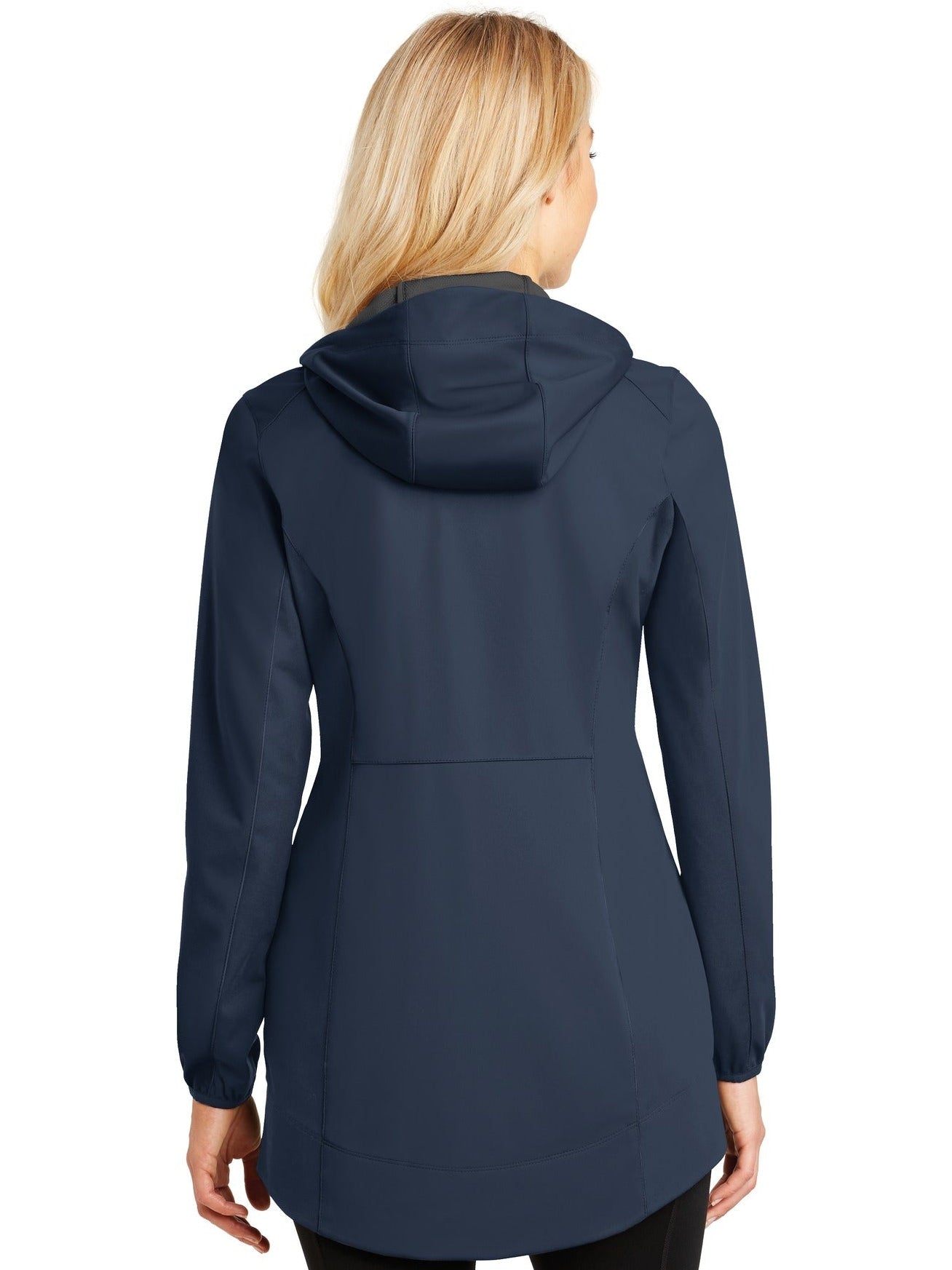 no-logo Port Authority Ladies Active Hooded Soft Shell Jacket-Regular-Port Authority-Thread Logic