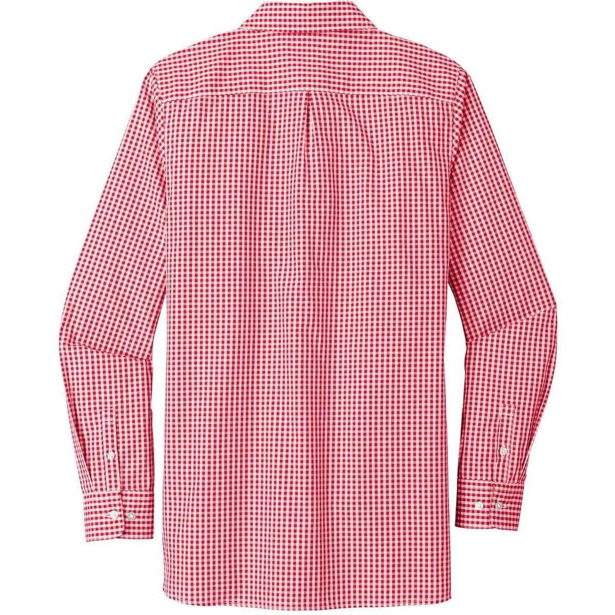 no-logo Port Authority Women's Broadcloth Gingham Easy Care Shirt-Dress Shirts-Port Authority-Thread Logic