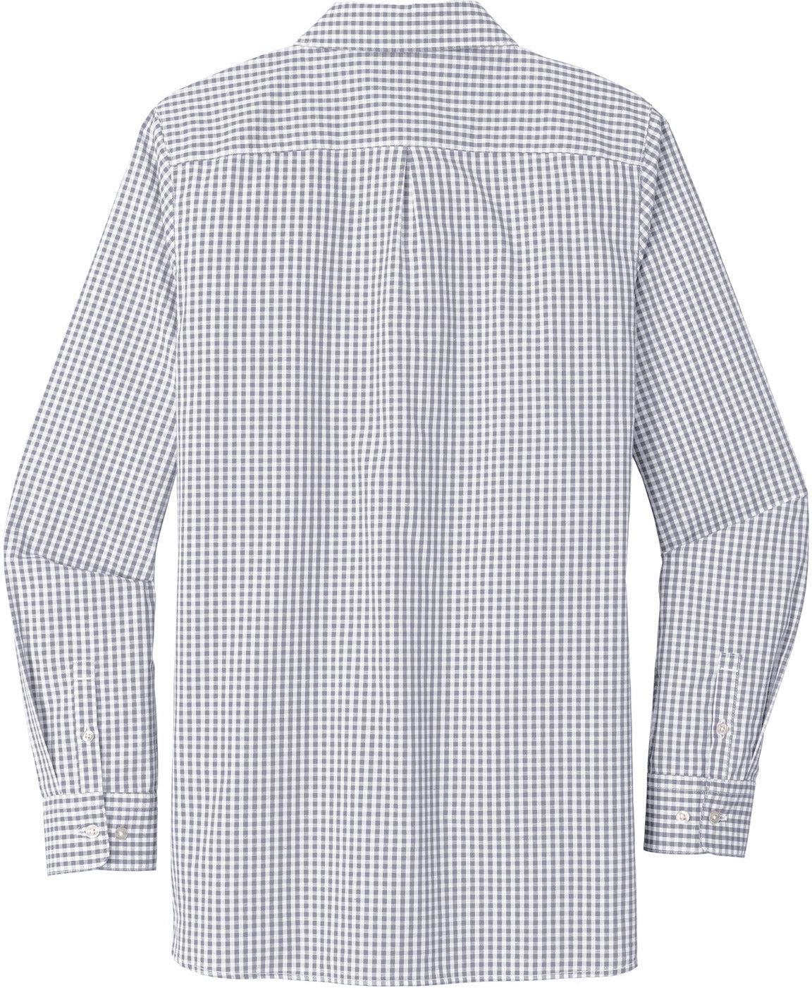 no-logo Port Authority Ladies Broadcloth Gingham Easy Care Shirt-Regular-Port Authority-Thread Logic
