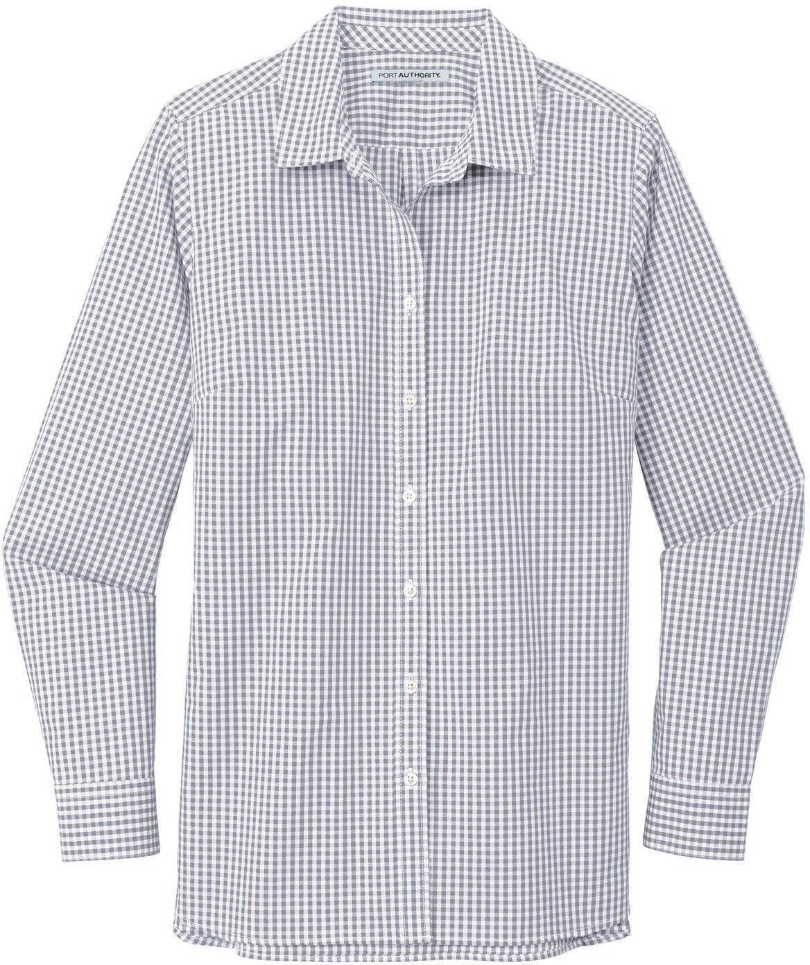 Port Authority Ladies Broadcloth Gingham Easy Care Shirt
