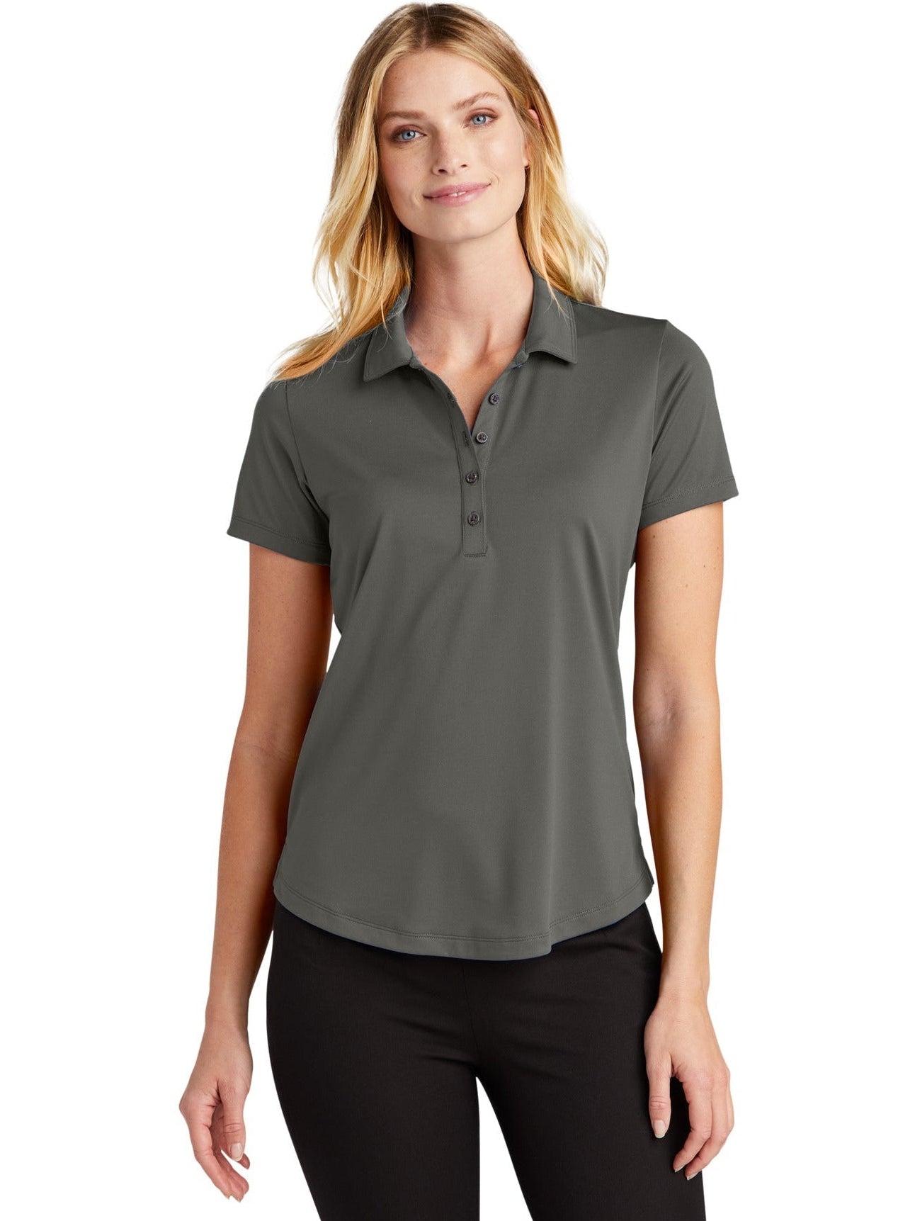 no-logo Port Authority Ladies C-FREE Snag-Proof Polo-Regular-Port Authority-Thread Logic