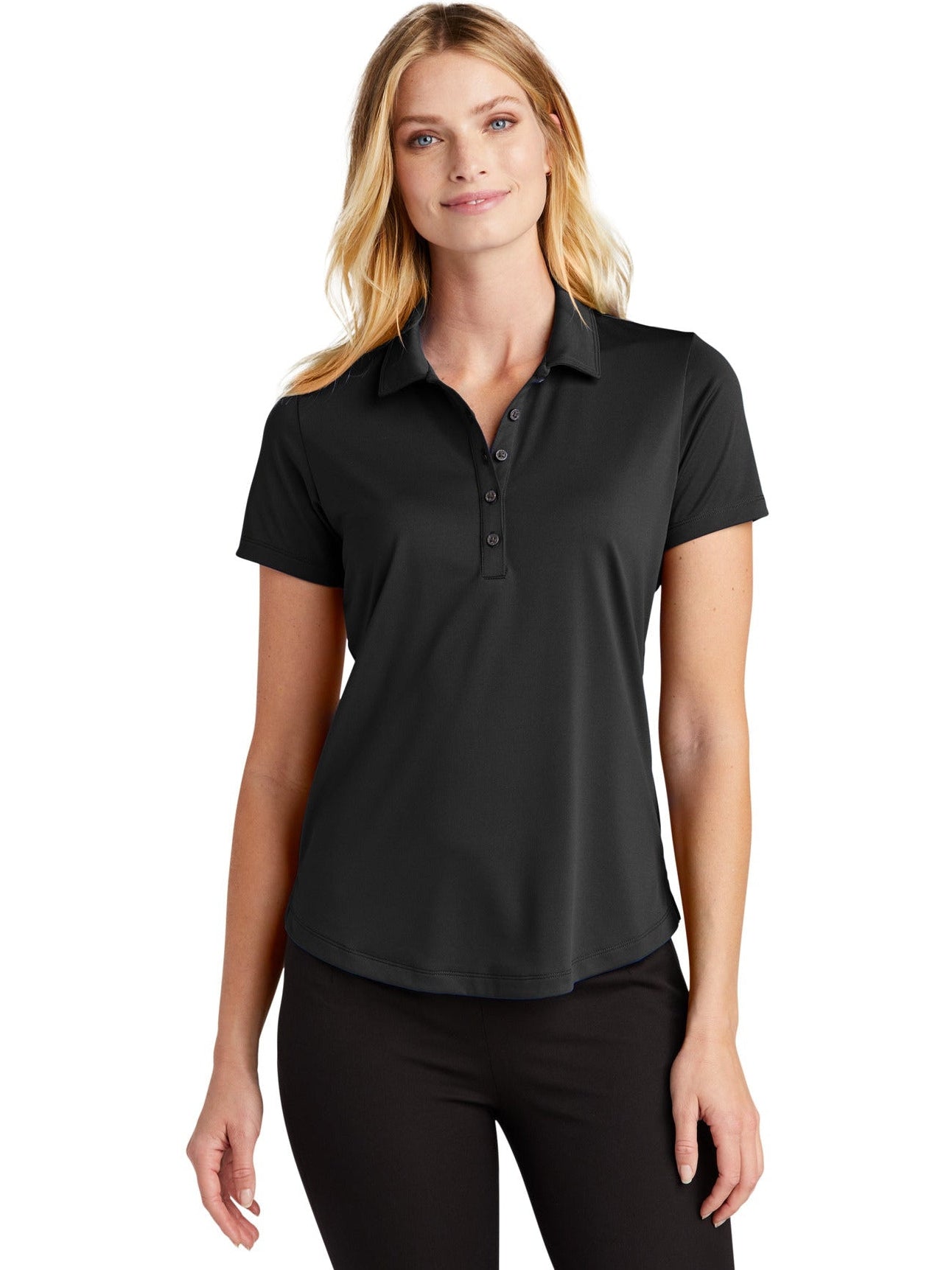 no-logo Port Authority Ladies C-FREE Snag-Proof Polo-Regular-Port Authority-Thread Logic