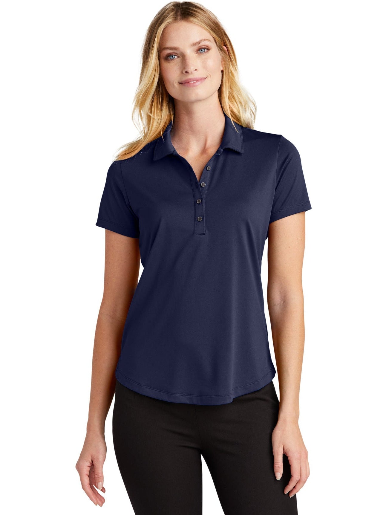 no-logo Port Authority Ladies C-FREE Snag-Proof Polo-Regular-Port Authority-Thread Logic