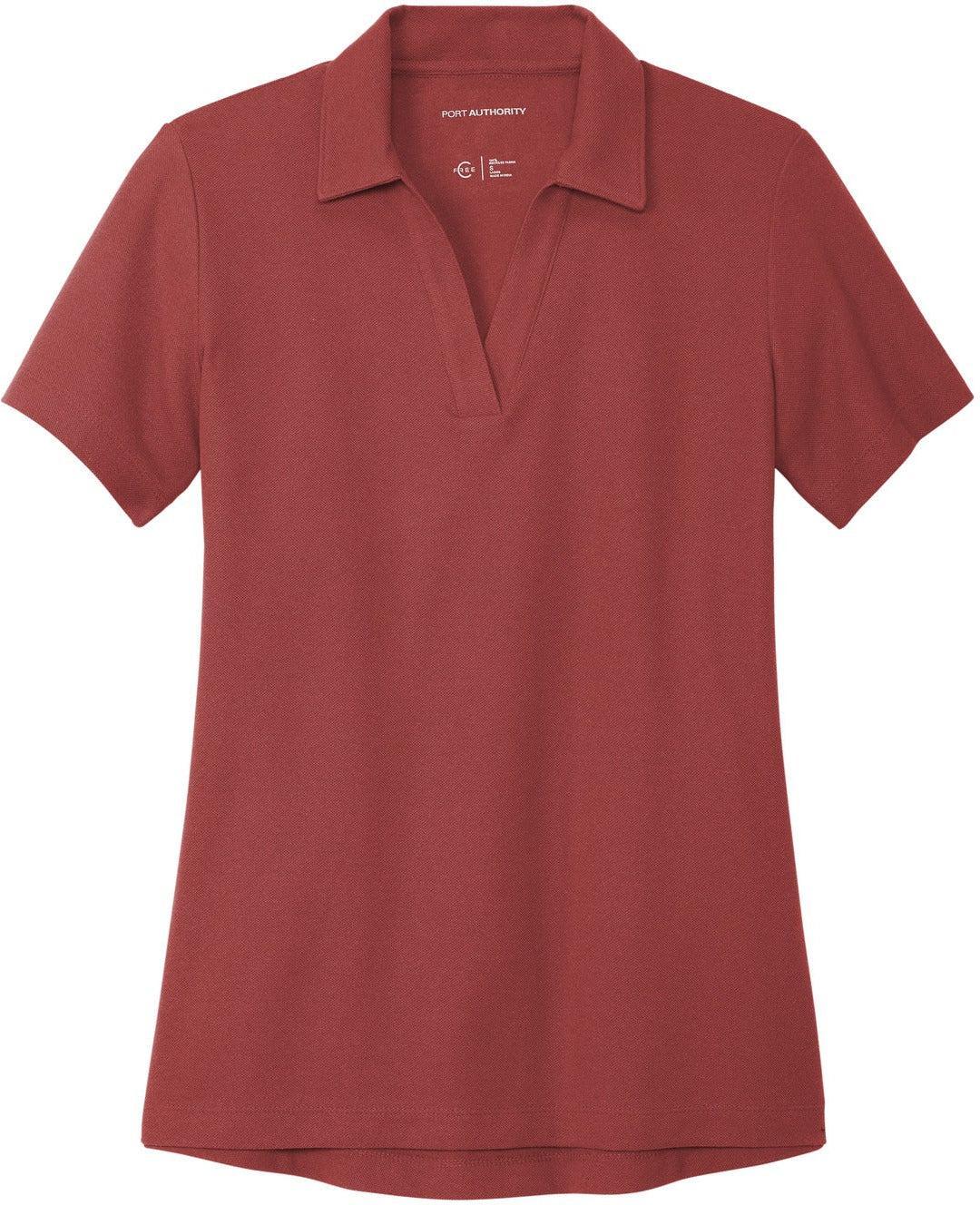 Port Authority Ladies C-Free Cotton Blend Pique Polo