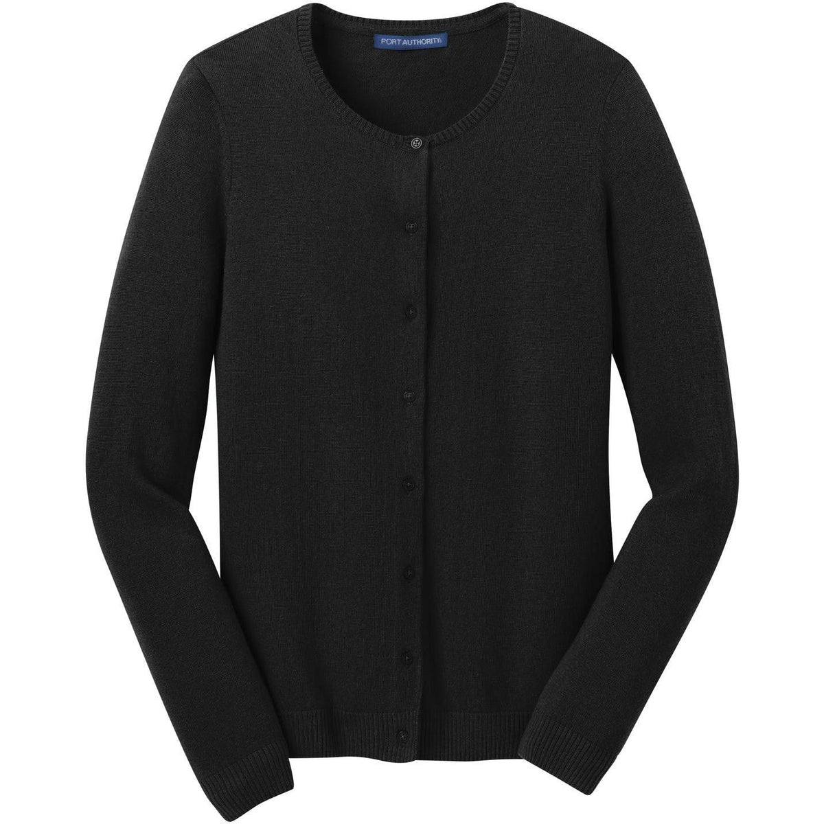 no-logo Port Authority Ladies Cardigan Sweater