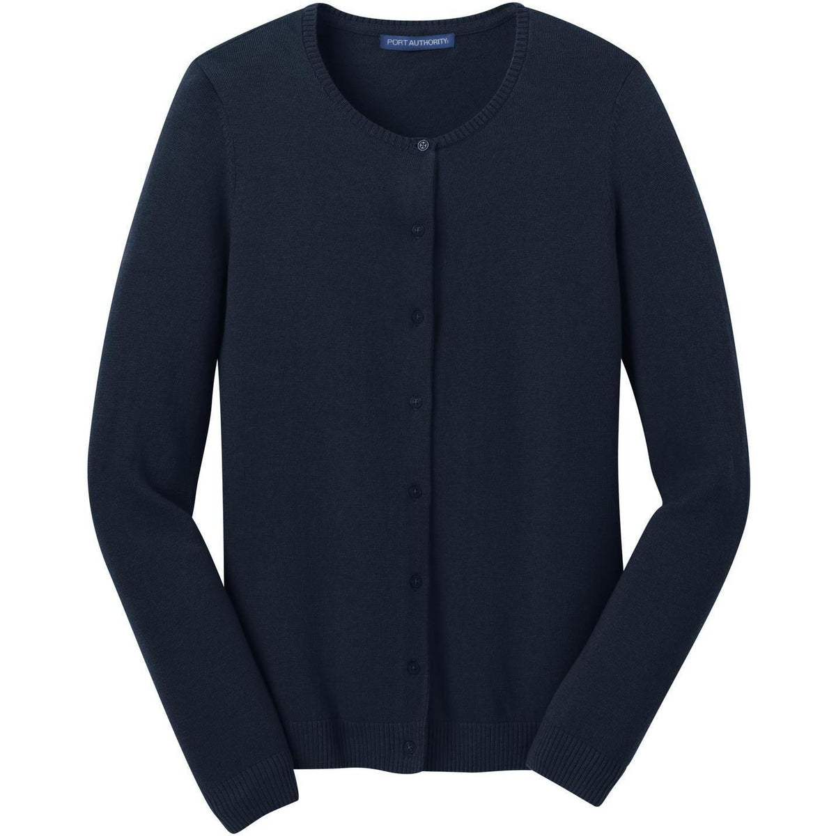 no-logo Port Authority Ladies Cardigan Sweater