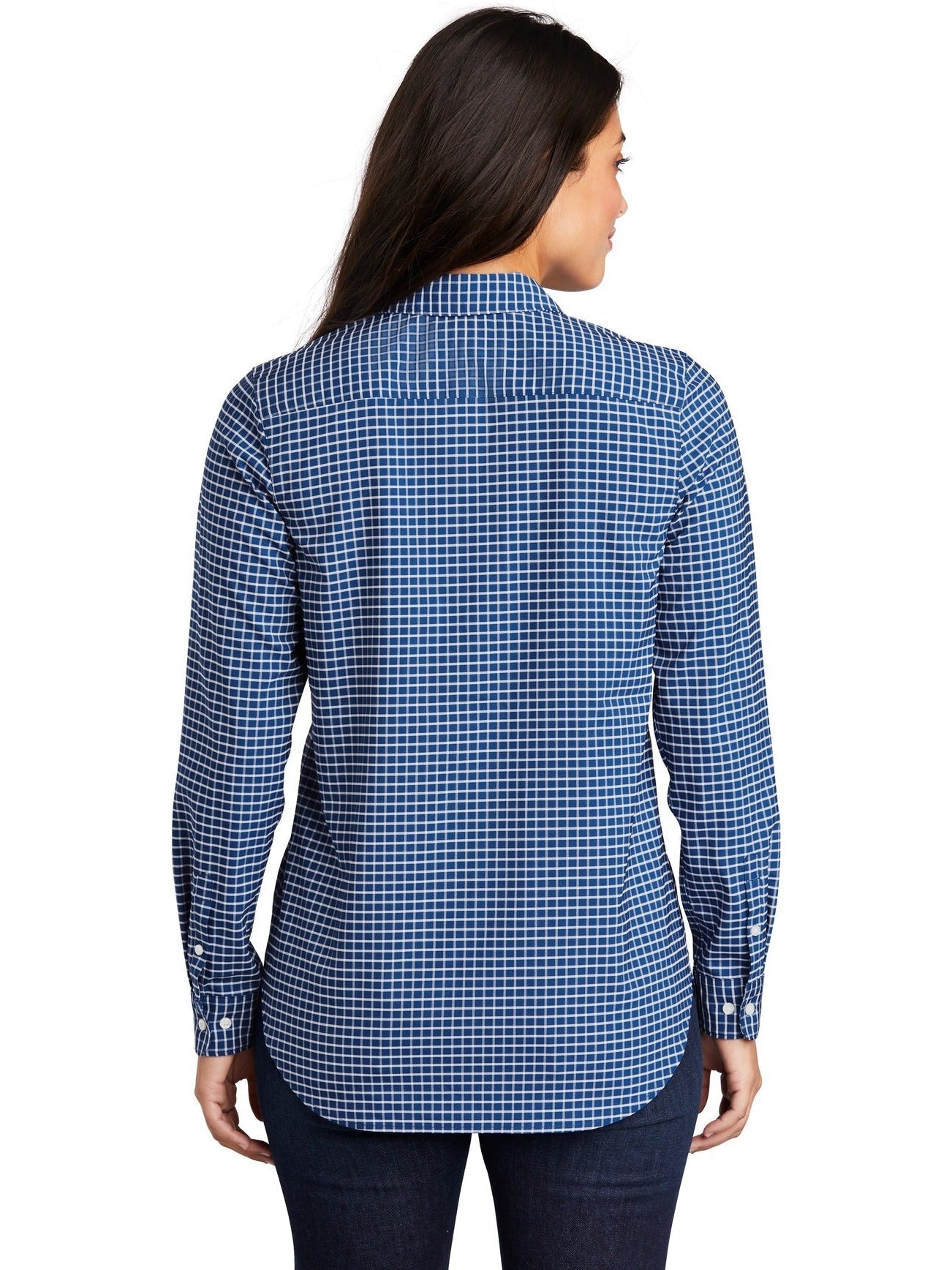 no-logo Port Authority Ladies City Stretch Tunic-Regular-Port Authority-Thread Logic