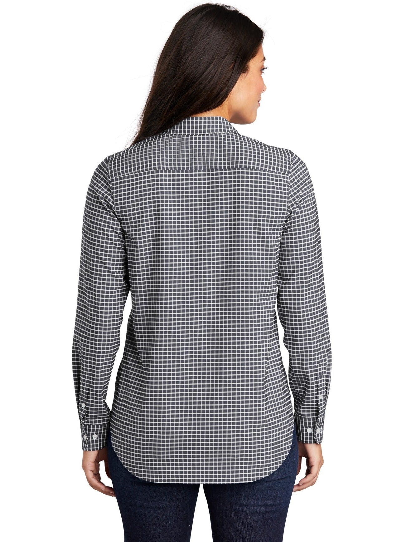 no-logo Port Authority Ladies City Stretch Tunic-Regular-Port Authority-Thread Logic