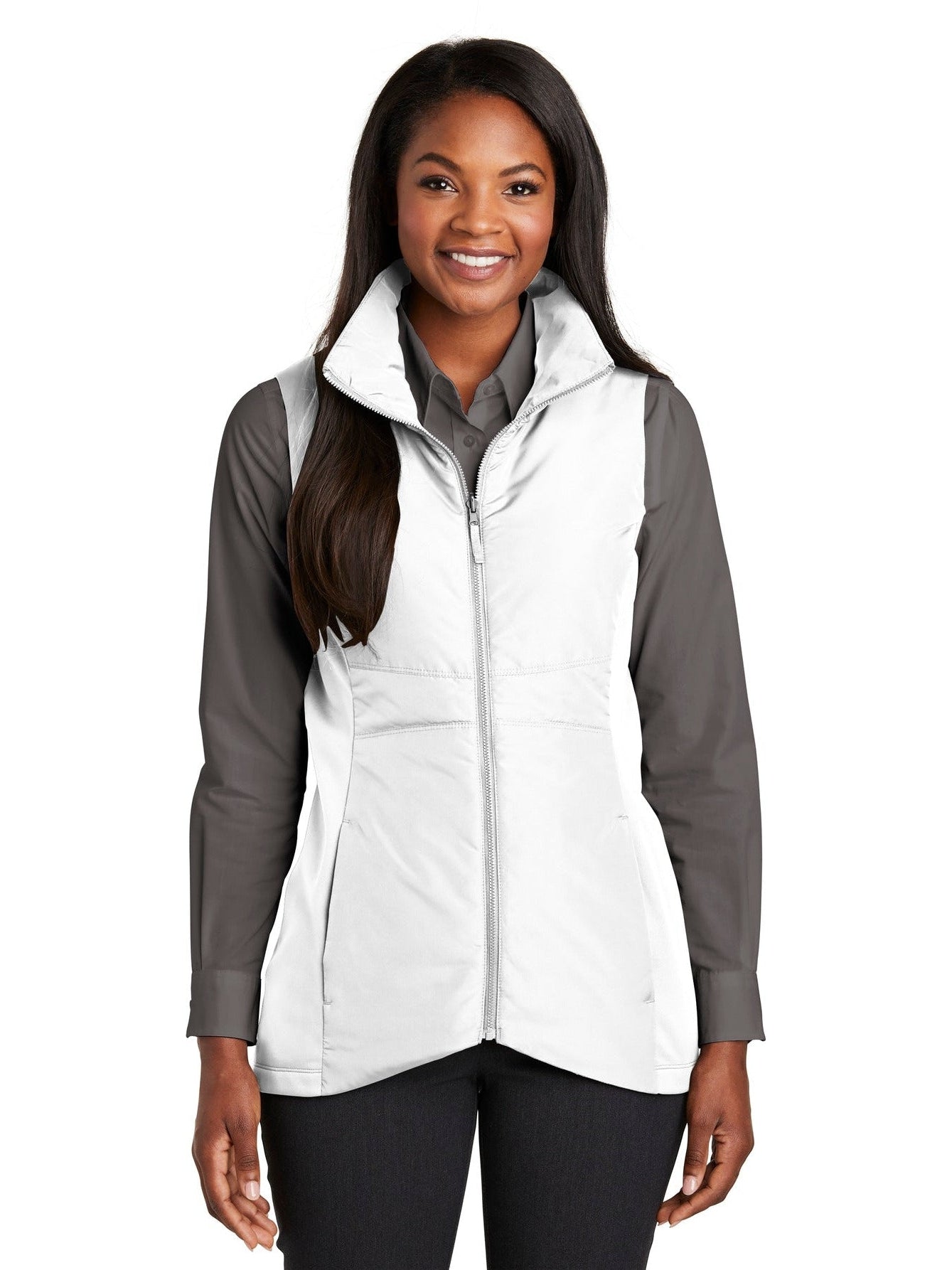 no-logo Port Authority Ladies Collective Insulated Vest-Regular-Port Authority-Thread Logic