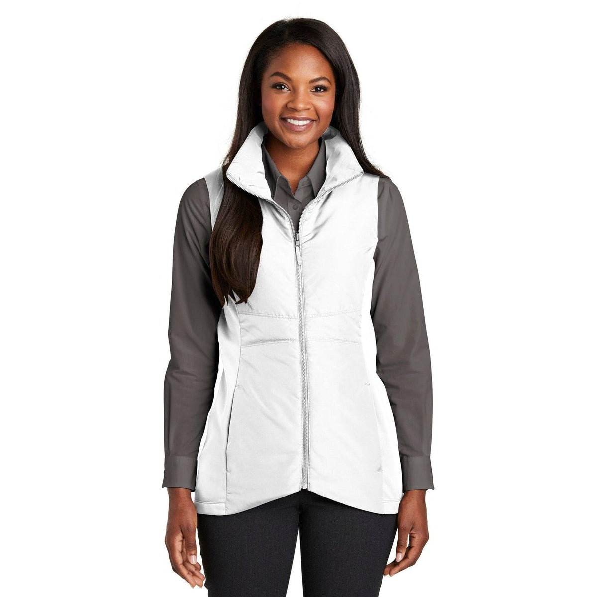 no-logo Port Authority Ladies Collective Insulated Vest-Regular-Port Authority-Thread Logic