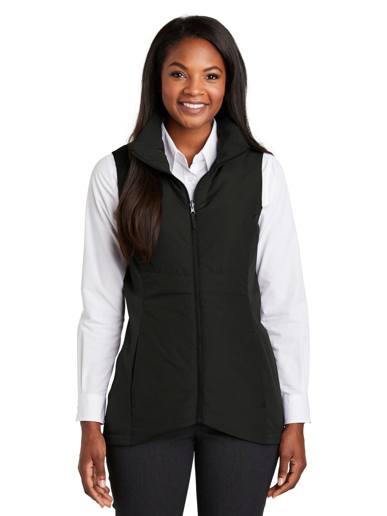 no-logo Port Authority Ladies Collective Insulated Vest-Regular-Port Authority-Thread Logic