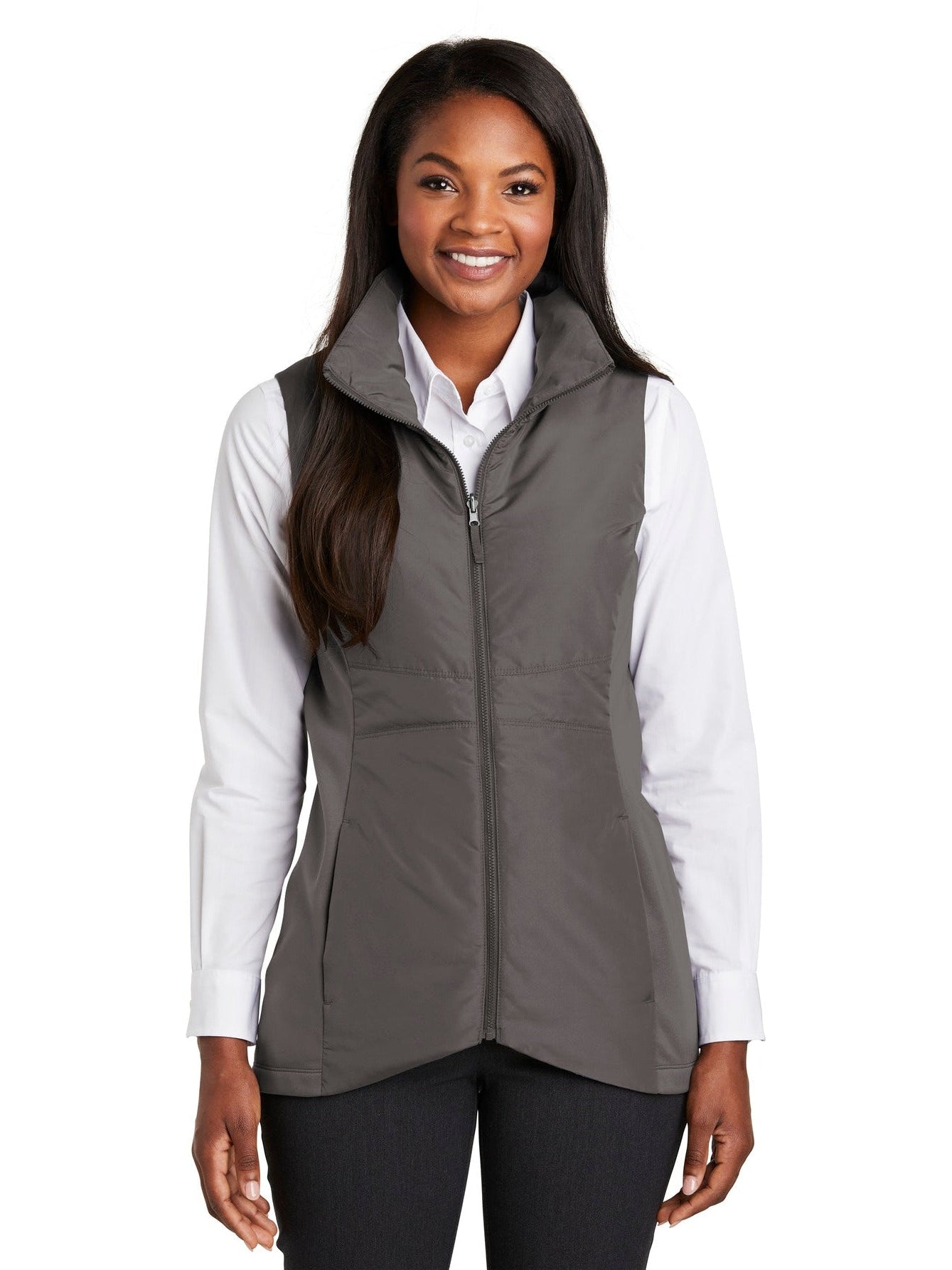 no-logo Port Authority Ladies Collective Insulated Vest-Regular-Port Authority-Thread Logic