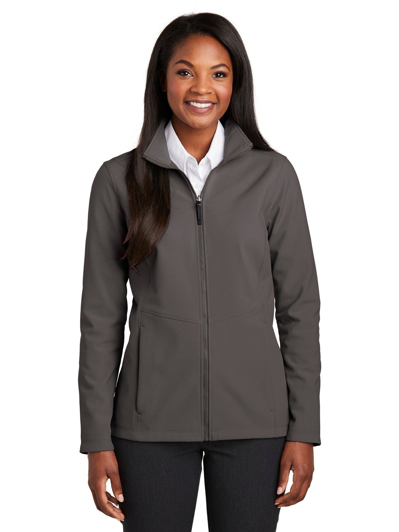 no-logo Port Authority Ladies Collective Soft Shell Jacket-Regular-Port Authority-Thread Logic