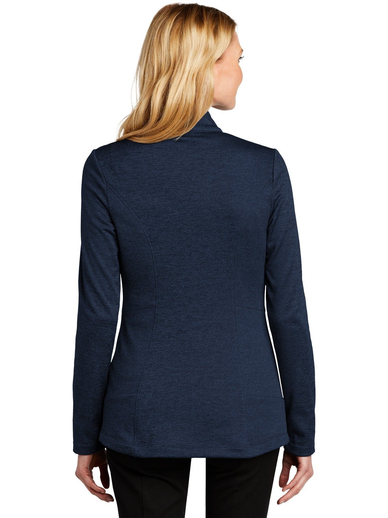 no-logo Port Authority Ladies Collective Striated Fleece Jacket-Regular-Port Authority-Thread Logic