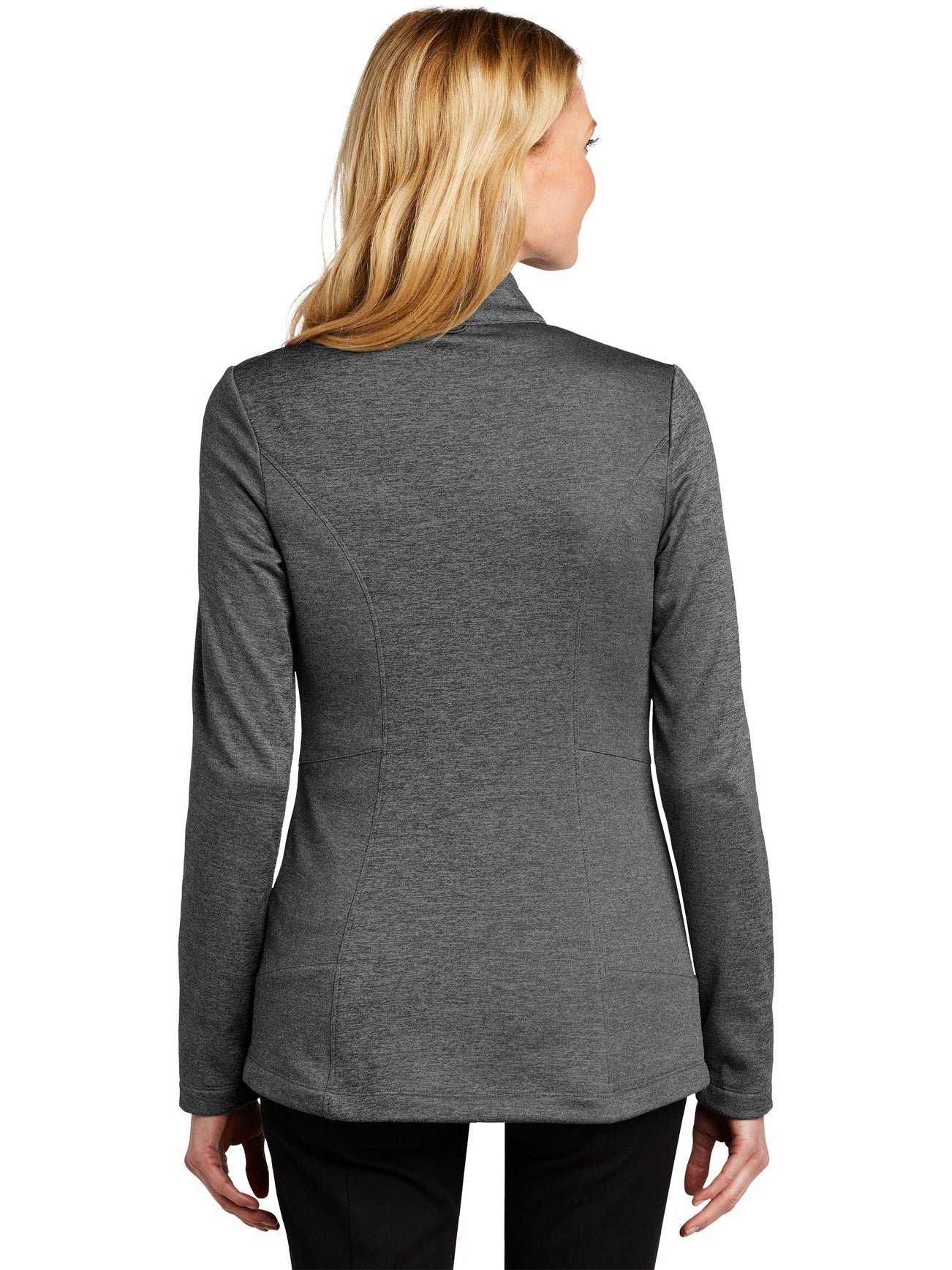 no-logo Port Authority Ladies Collective Striated Fleece Jacket-Regular-Port Authority-Thread Logic