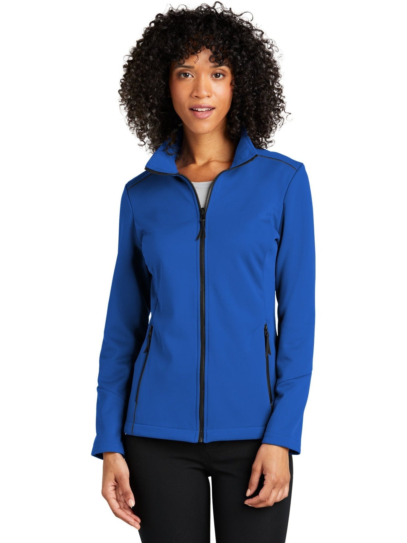 no-logo Port Authority Ladies Collective Tech Soft Shell Jacket-Regular-Port Authority-Thread Logic