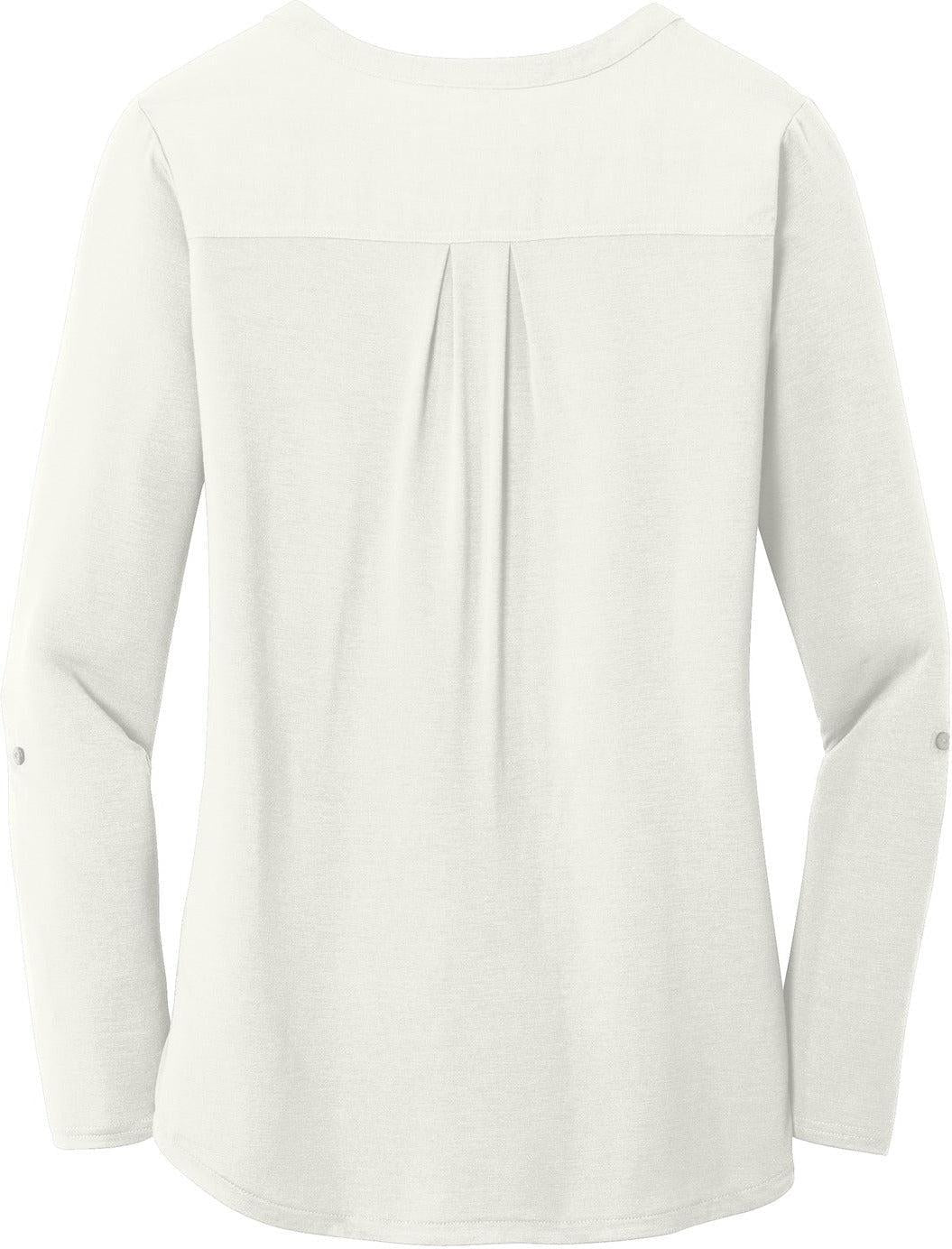 no-logo Port Authority Ladies Concept Henley Tunic-Regular-Port Authority-Thread Logic