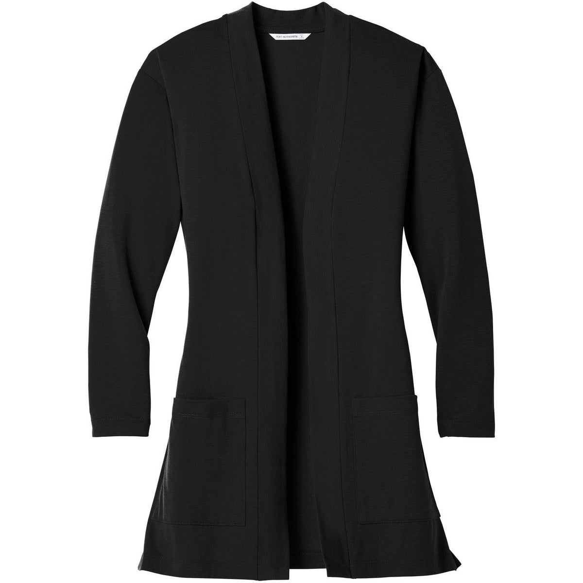 logo-left Port Authority Ladies Concept Long Pocket Cardigan