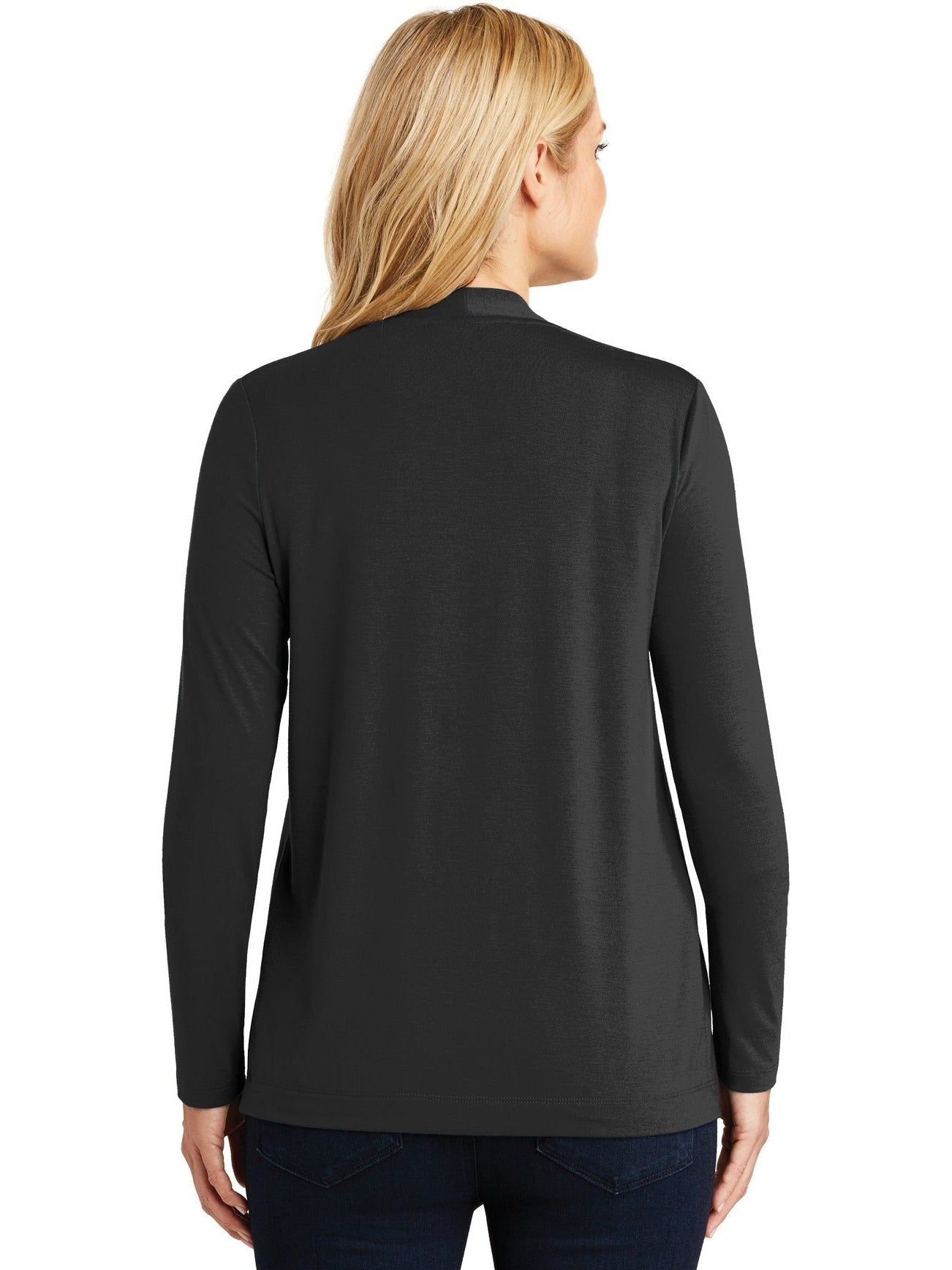 no-logo Port Authority Ladies Concept Open Cardigan-Regular-Port Authority-Thread Logic