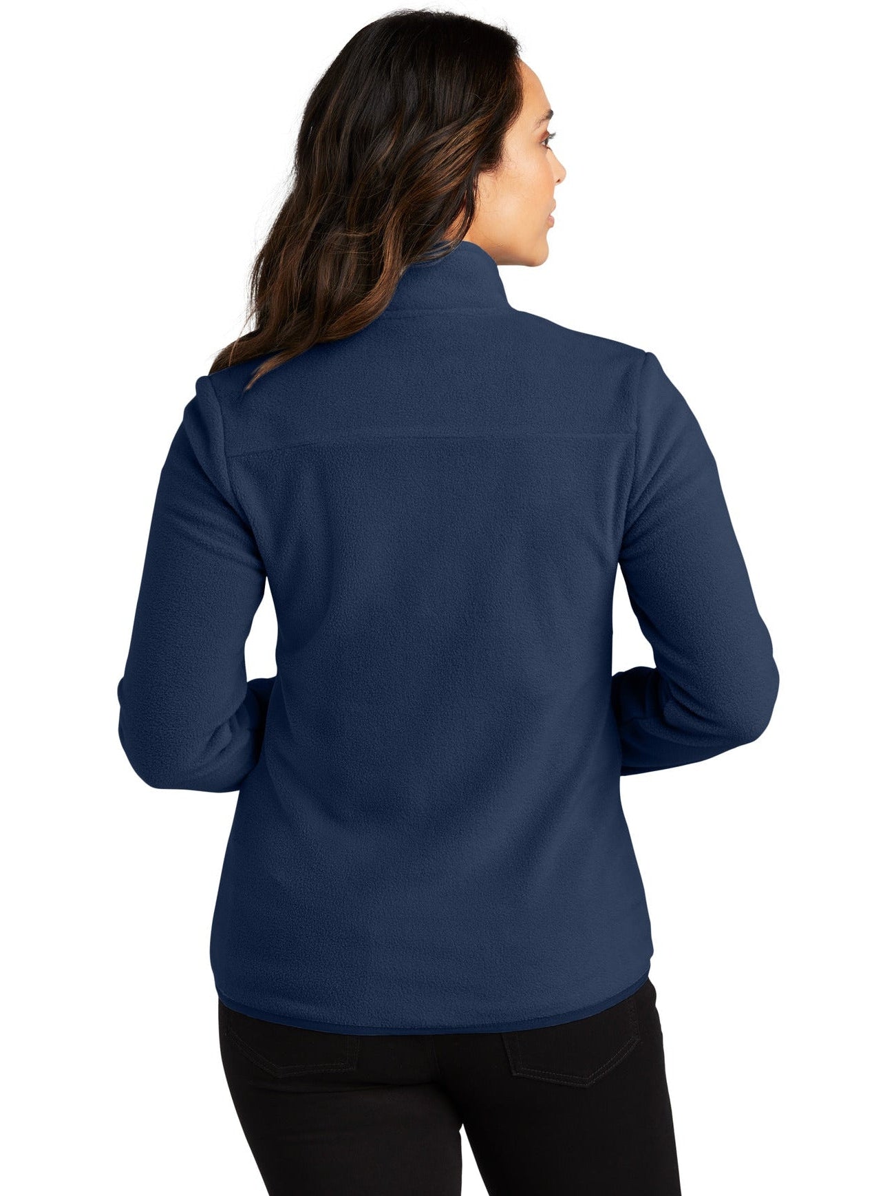 no-logo Port Authority Ladies Connection Fleece Jacket-Regular-Port Authority-Thread Logic